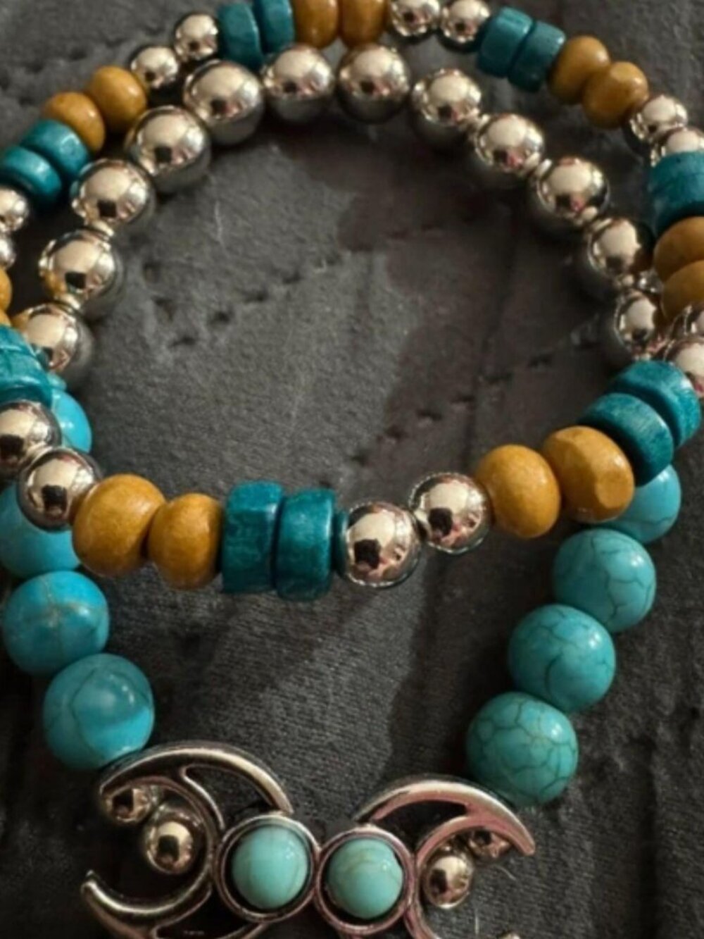 2 piece stretch bracelet set
